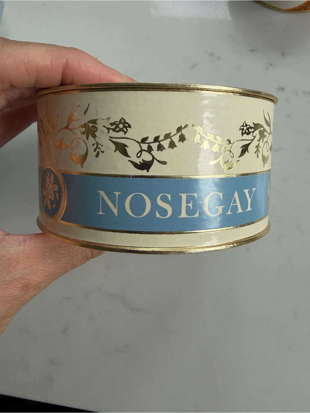 Nosegay Dorothy gray dusting powder sealed in powder vintage antique  make up